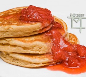 Peanut Butter and Jelly Pancakes