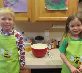 kids cooking