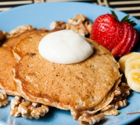 Banana Nut Pancakes