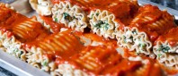 Chicken and Spinach Lasagna Rollups