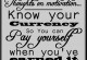 Know your currency