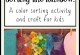Color sorting activity and craft. Rainbows are perfect for spring and St. Patrick's Day!