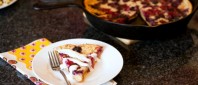 triple berry puff pancake