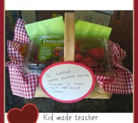 Let your child make their own teacher appreciation gift. Their teacher will love that it was made by their little hands.