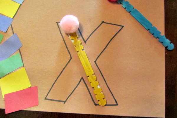 Preschool Letter X Activity: X is for Xylophone - Evolving Motherhood