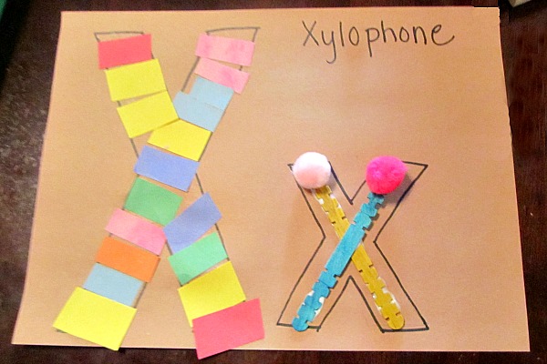 letter x activities