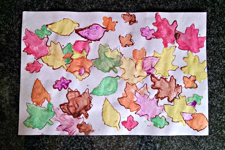 Watercolor Snowflake Craft - Evolving Motherhood