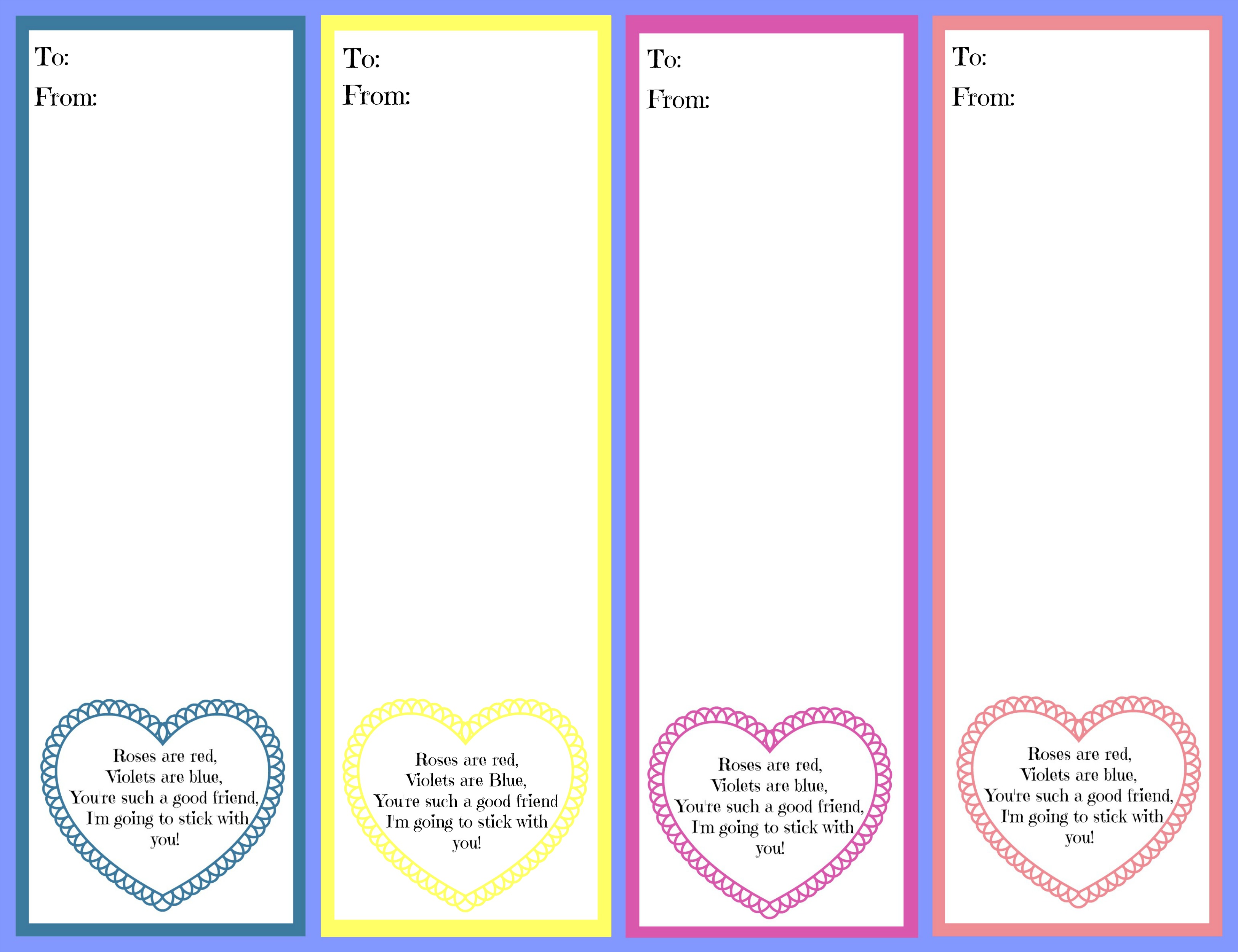 Printable Fun and Free Valentine's Day Cards - Evolving Motherhood