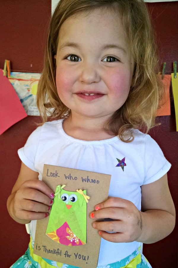 Adorable Owl cards to show your gratitude