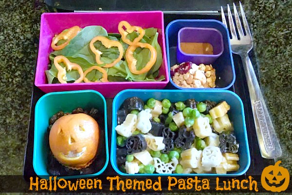 Halloween themed lunch laptop lunch box evolving motherhood