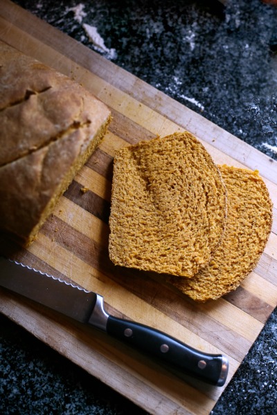 Whole wheat pumpkin sandwich bread recipe