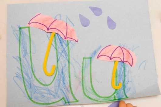 preschool letter u activity