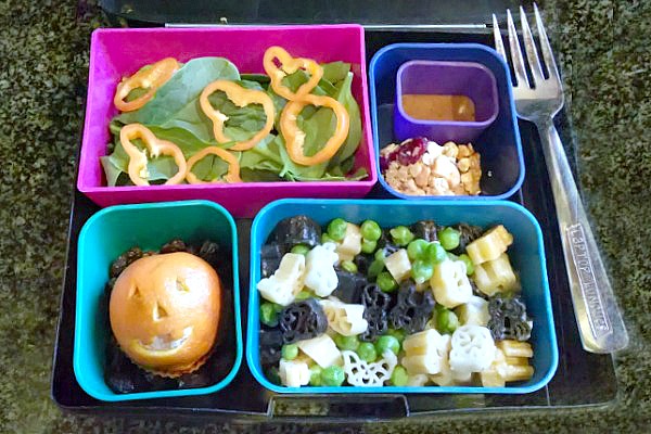 Halloween lunch laptop lunch box evolving motherhood 2